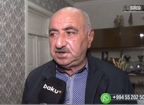 Xəsarət alan beş yaşlı uşağın babası: “Çalışdım ki, nəvələrimi gizlədim” – VİDEO