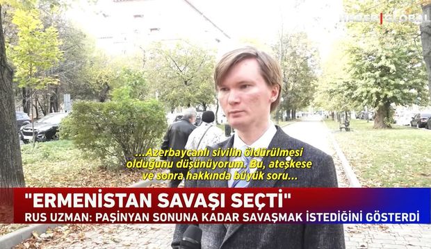Rusiyalı analitik: “Paşinyan hakimiyyəti göstərdi ki, onlar sülh istəmirlər” – VİDEO Rusiyalı analitik: “Paşinyan hakimiyyəti göstərdi ki, onlar sülh istəmirlər” – VİDEO