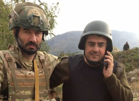Əli azərbaycanlıların qanına batmış erməni əsilli ABŞ vətəndaşı Qarabağa gəldi – FOTO
