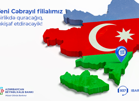 Cəbrayılda bank filialı açıldı – FOTO