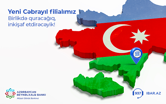 Cəbrayılda bank filialı açıldı – FOTO Cəbrayılda bank filialı açıldı – FOTO