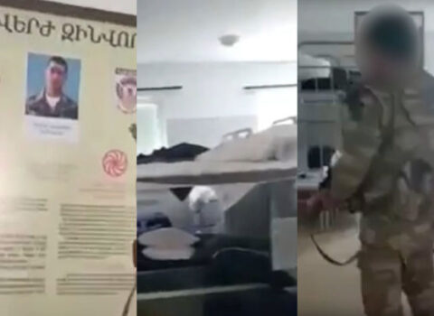 İşğalçı ermənilərin qoyub qaçdığı hərbçi yataqxanası – VİDEO