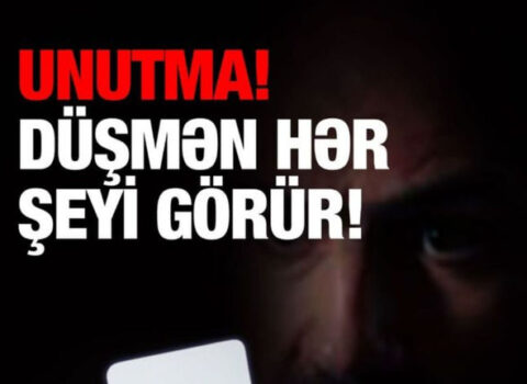 Düşmənə hərbi sirr vermə! – FOTO