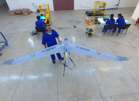 Azərbaycan istehsalı PUA-ya “İti qovan” adı verildi – FOTO