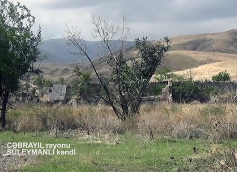 İşğaldan azad olunmuş daha bir kəndin görüntüsü – VİDEO