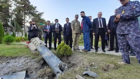 Xarici diplomatlar Ermənistanın “Azərbaycan” İES-ə raket zərbəsinin fəsadları ilə tanış olublar – FOTO