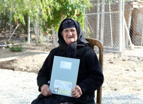 Şəhid ailələri və Qarabağ əlillərinə fərdi evlər verildi – FOTOLAR
