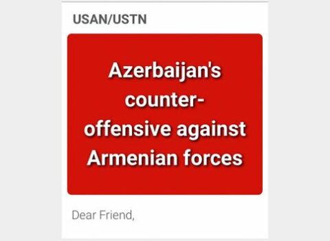 Amerika Azərbaycanlıları Şəbəkəsi Ermənistanın təxribatlarına etiraz olaraq məktub kampaniyasına başlayıb