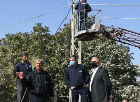 “Azərişıq” ermənilərin Gəncədə dağıtdığı əraziyə yeni xətt çəkəcək