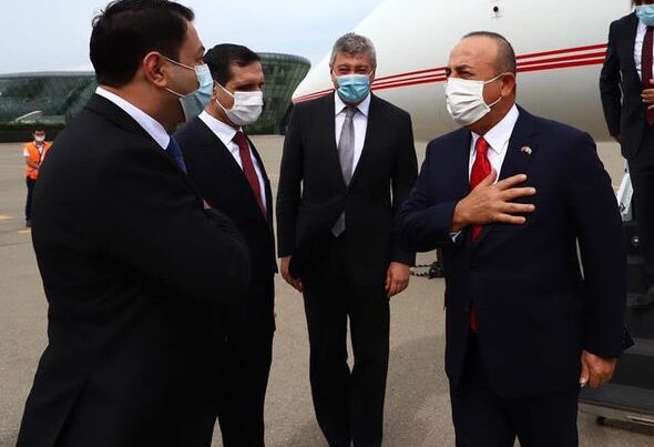 Türkiyənin Xarici İşlər naziri Azərbaycandadır Türkiyənin Xarici İşlər naziri Azərbaycandadır
