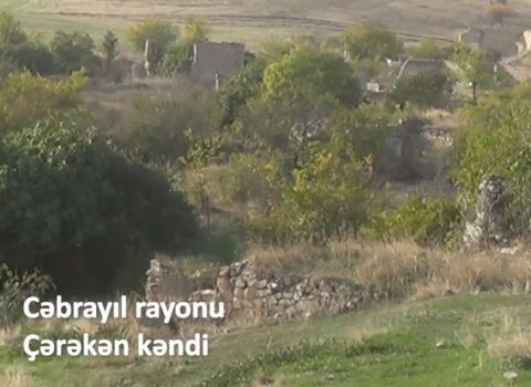 Cəbrayılın işğaldan azad olunan daha bir kəndindən görüntülər – VİDEO