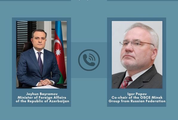 Ceyhun Bayramov Ermənistan silahlı qüvvələrinin Gəncəni raket atəşinə tutmasını rusiyalı həmsədrin diqqətə çatdırdı Ceyhun Bayramov Ermənistan silahlı qüvvələrinin Gəncəni raket atəşinə tutmasını rusiyalı həmsədrin diqqətə çatdırdı