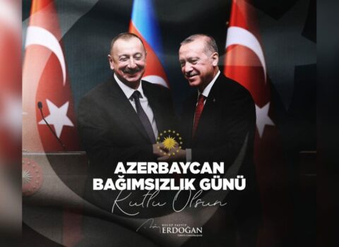 Ərdoğan Azərbaycan xalqını təbrik etdi