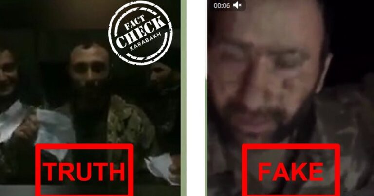 Ermənilərin guya əsir götürülmüş Azərbaycan əsgəri ilə bağlı videosu saxta çıxdı Ermənilərin guya əsir götürülmüş Azərbaycan əsgəri ilə bağlı videosu saxta çıxdı