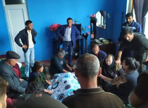 Bərdəyə raketin düşdüyü yerdən – Fotolar