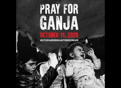 #PrayForGanja həştəqi üzrə paylaşımlar 1 milyonu ötdü