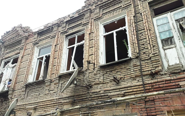 Düşmən Gəncəni yenidən raket atəşinə tutdu – RƏSMİ Düşmən Gəncəni yenidən raket atəşinə tutdu – RƏSMİ