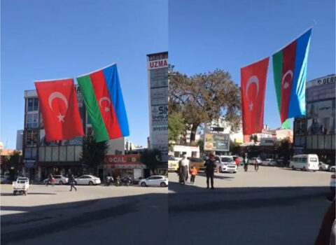 Iğdır Bələdiyəsindən Azərbaycana dəstək görüntüləri – VİDEO