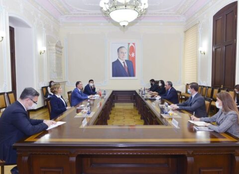 Kamran Əliyev Türkiyənin Baş Ombudsmanı ilə görüşüb – FOTO