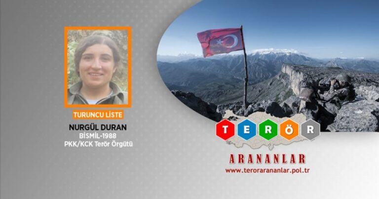 Türkiyədə axtarışda olan PKK terrorçusu məhv edilib Türkiyədə axtarışda olan PKK terrorçusu məhv edilib