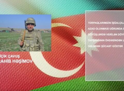Düşmənin bir neçə artilleriya qurğusunu məhv edən hərbçimiz – VİDEO