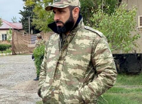 Rəşad Sadıqov cəbhə bölgəsində – FOTO