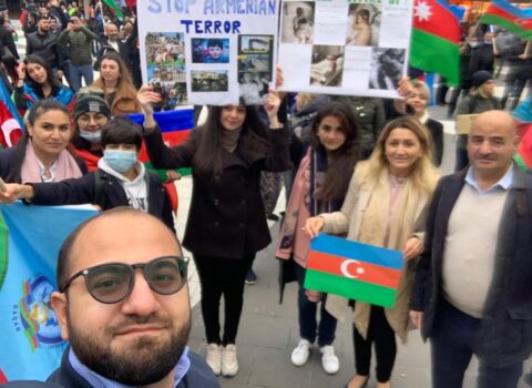 İsveçdə erməni vəhşiliyinə qarşı aksiya