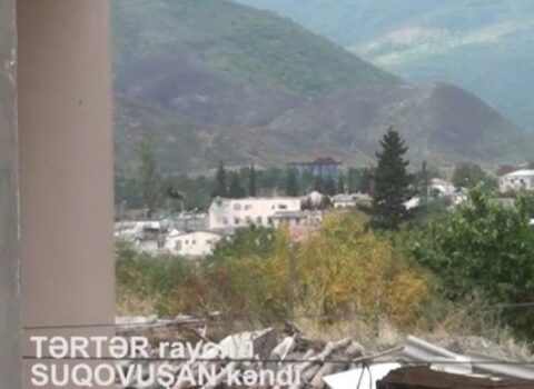 İşğaldan azad olunan Suqovuşan kəndindən yeni videogörüntülər