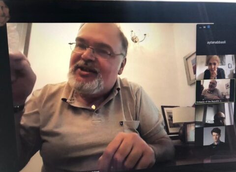 Səfir Tahir Tağızadə bir sıra nüfuzlu KİV nümayəndələrini erməni təxribatları barədə məlumatlandırdı