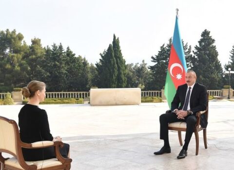 İlham Əliyev Rusiyanın TASS informasiya agentliyinə müsahibə verib – FOTO