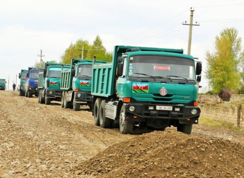 Suqovuşan və Talışa yol çəkilir – FOTOLAR
