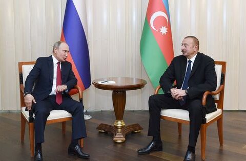 Kreml məlumat yaydı: Putinlə İlham Əliyev Qarabağı müzakirə etdi