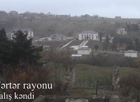 Tərtər rayonunun işğaldan azad olunan Talış kəndindən VİDEOREPORTAJ