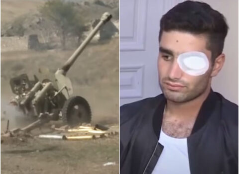 Aprel döyüşlərində də iştirak edən igid zabitimiz qazi oldu – VİDEOREPORTAJ