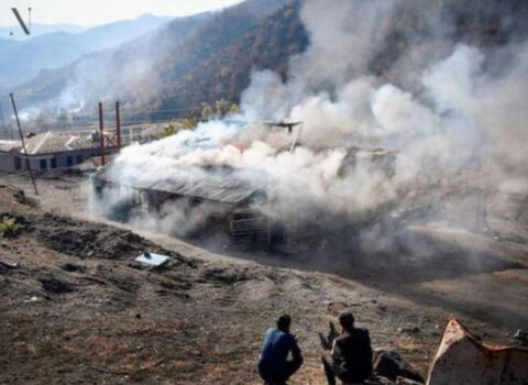 Ermənilərin Laçında törətdiyi barbarlıq FOTOLARDA