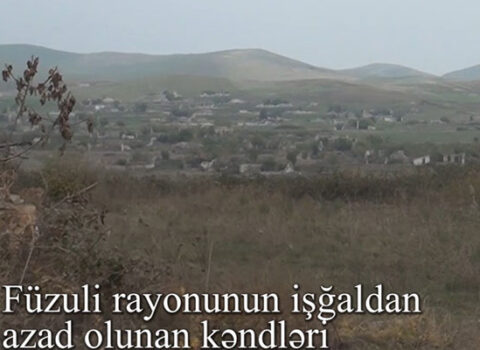 Füzulinin işğaldan azad olunan kəndlərinin görüntüləri – VİDEO