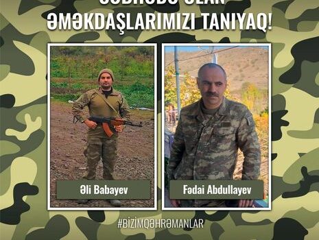 Vətən müharibəsində əməyi olan igidlərimiz – FOTO