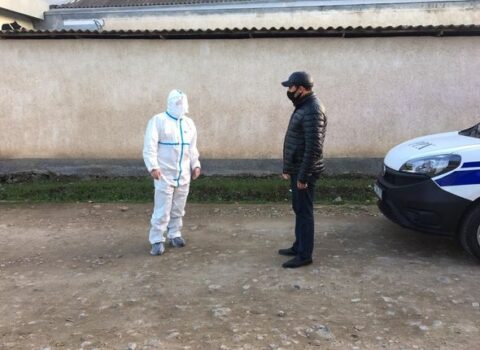 Tovuzda evdən icazəsiz çıxan koronavirus xəstəsi saxlanıldı – FOTO