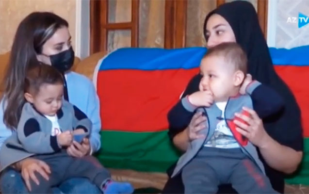 Şəhidin xanımı: “Prezidentimiz həyat yoldaşımın qisasını aldı…” – VİDEO Şəhidin xanımı: “Prezidentimiz həyat yoldaşımın qisasını aldı…” – VİDEO