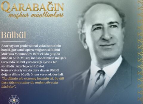 “Qarabağın məşhur müəllimləri” – Bülbül