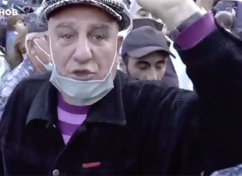 Ermənilər Rusiyanı günahlandırır – Video