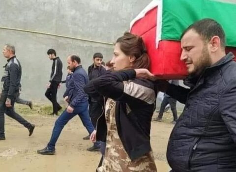 “Son borcum idi” – Qubadlıya bayraq sancan şəhidimizin həyat yoldaşı – VİDEO