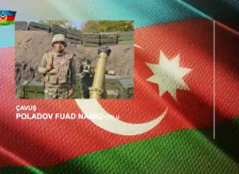Düşmənin uzunmüddətli atəş nöqtələrini məhv edən çavuş – VİDEO