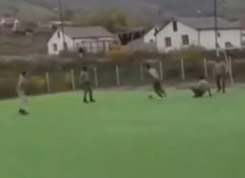 Əsgərlərimiz Qubadlıda futbol oynadı – VİDEO