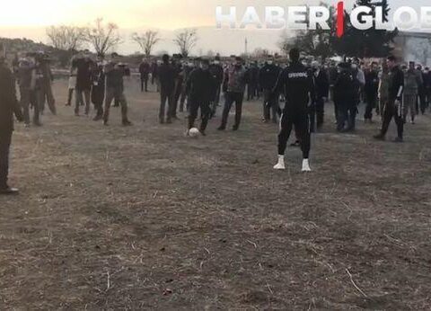Hikmət Hacıyev “Qarabağ” klubu ilə Ağdamda futbol oynadı – VİDEO