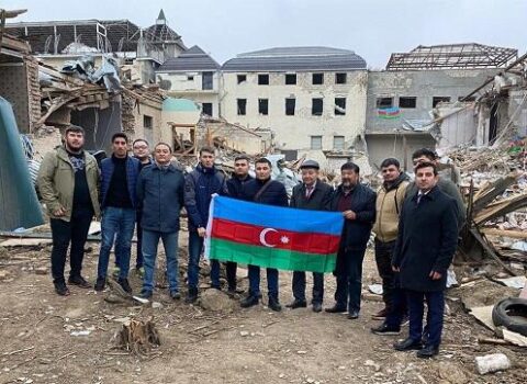 Bu ölkənin politoloq və jurnalistləri Gəncədə – Foto