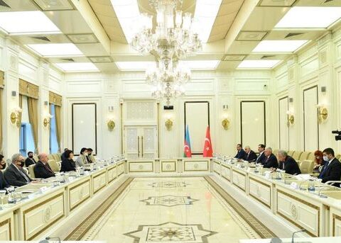 Sahibə Qafarova Binəli Yıldırımla görüşdü – FOTO