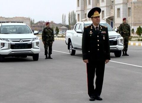 Şərur Əməliyyat Taboruna yeni avtomobillər verildi – Foto