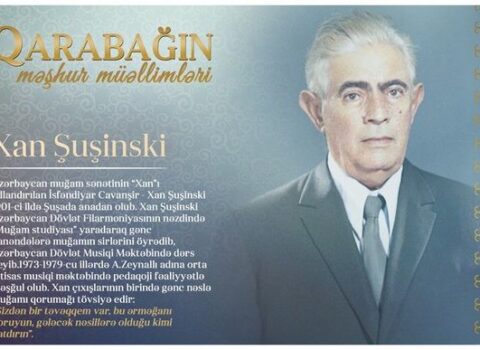 “Qarabağın məşhur müəllimləri” – Xan Şuşinski