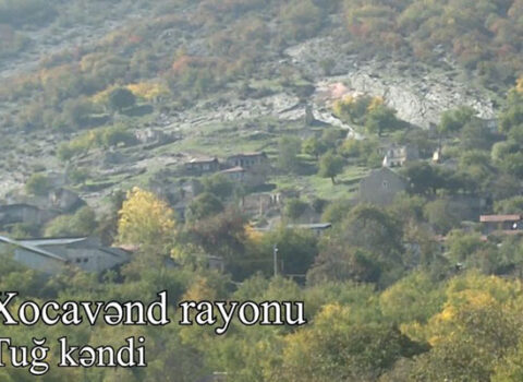 Xocavəndin işğaldan azad olunan Tuğ kəndi – VİDEO